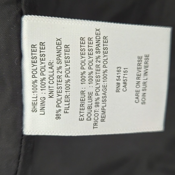 Calvin Klein Women's Quilted Black Hooded Jacket - Picture 16 of 16